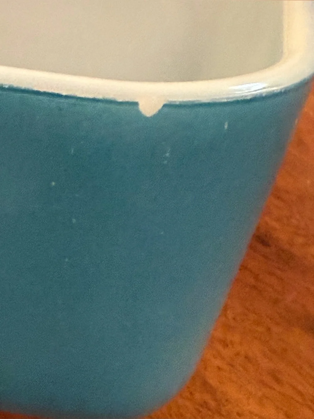 Vintage Pyrex 502 Blue Turquoise Refrigerator Dish 1.5 Pint with 502-C Lid READ